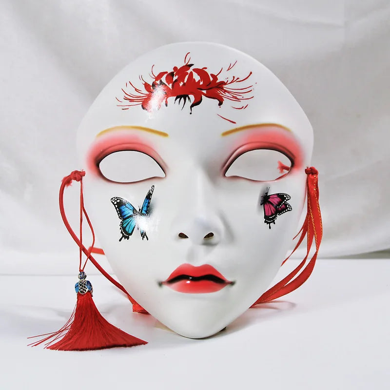 Halloween Party Mask Chinese Style Hand-Painted