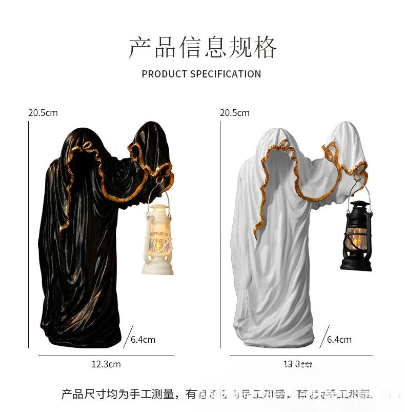 Halloween Decoration Ghost Wizard Lantern