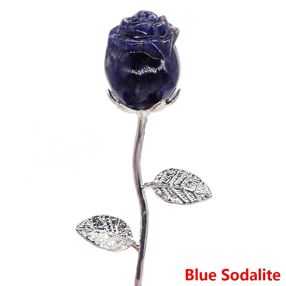 Crystal Rose Flower - Valentine's Day Love Gifts