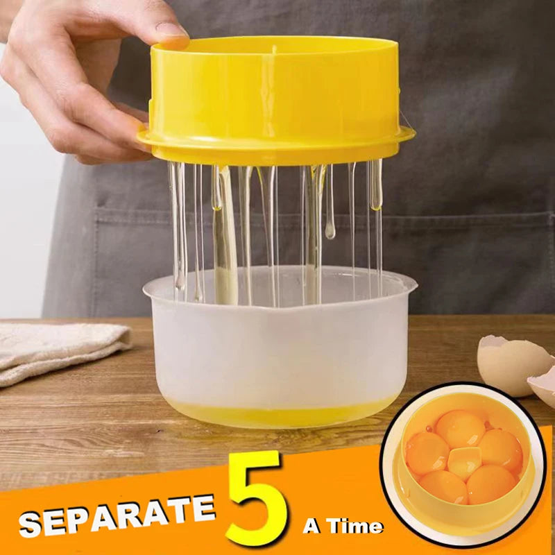 Egg Yolk Separator And Clear Kitchen Gadgets