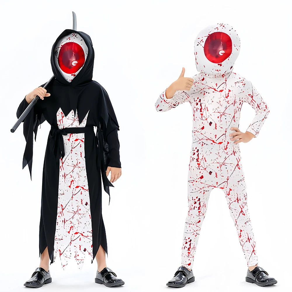Halloween Death Kostuum Kinderen Vampier Cosplay