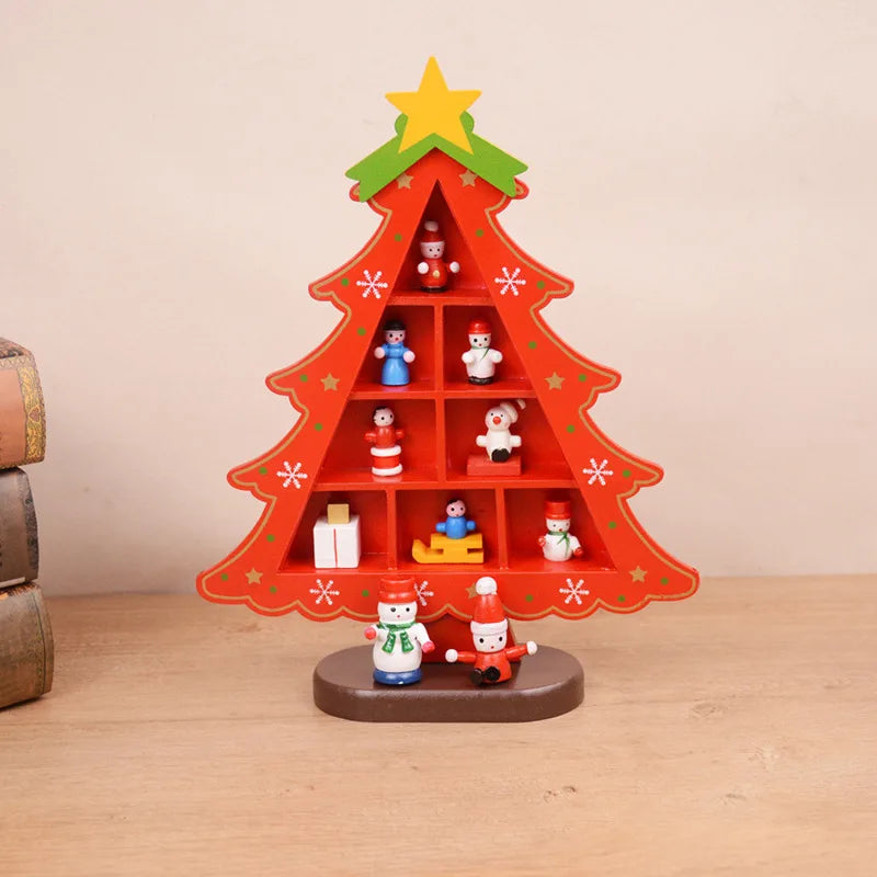Christmas Decorations Wooden Tree