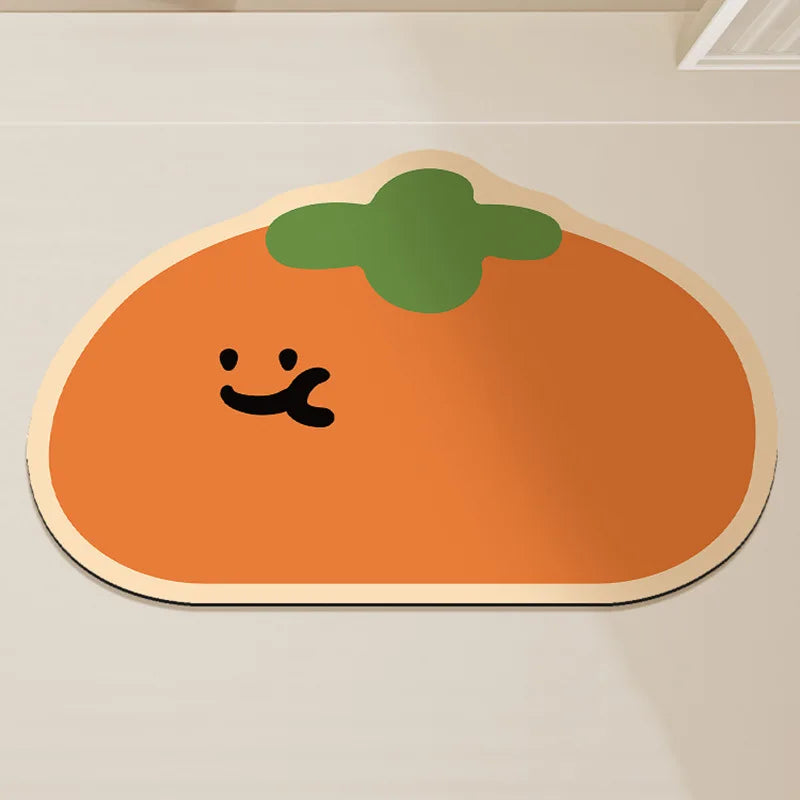 Cartoon Shaped Diatomaceous Floor Mat