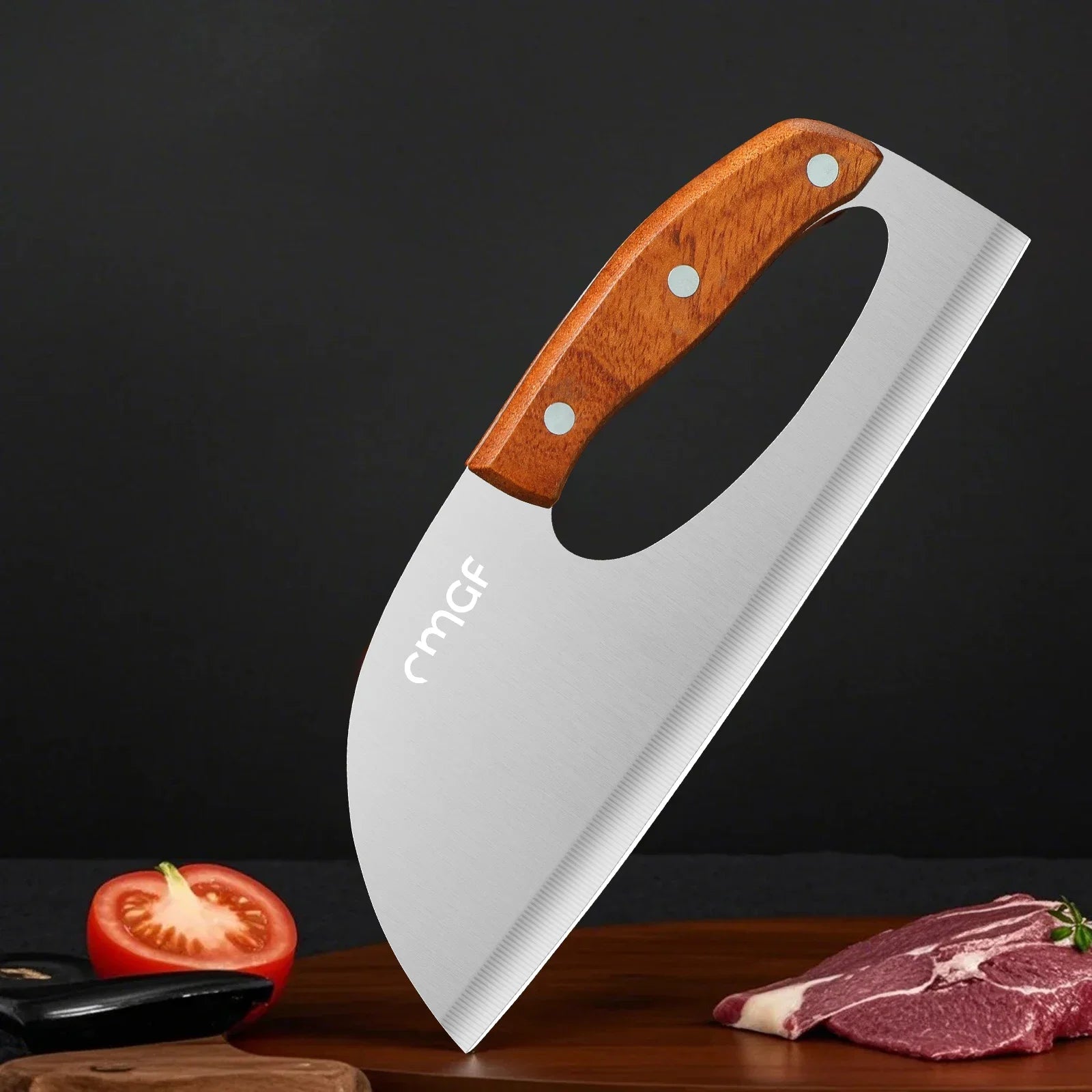Labor-saving Stainless steel full edge multi-function chef's knife