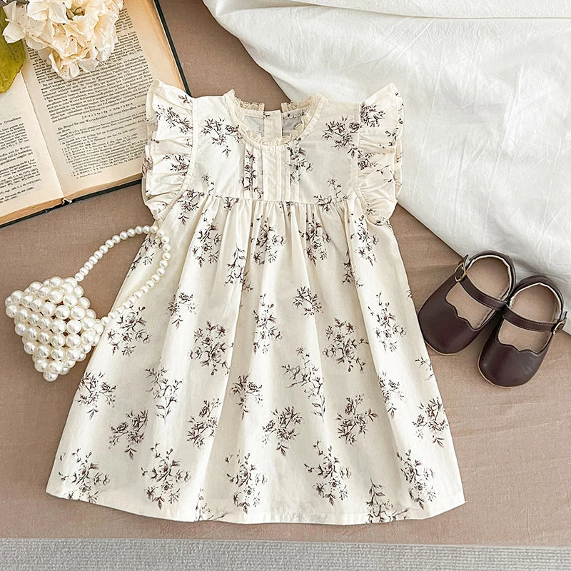 Fashion Flowers Kid Girls Dress