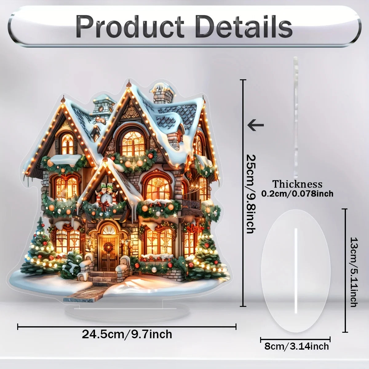 Christmas style, multi-functional desktop decoration