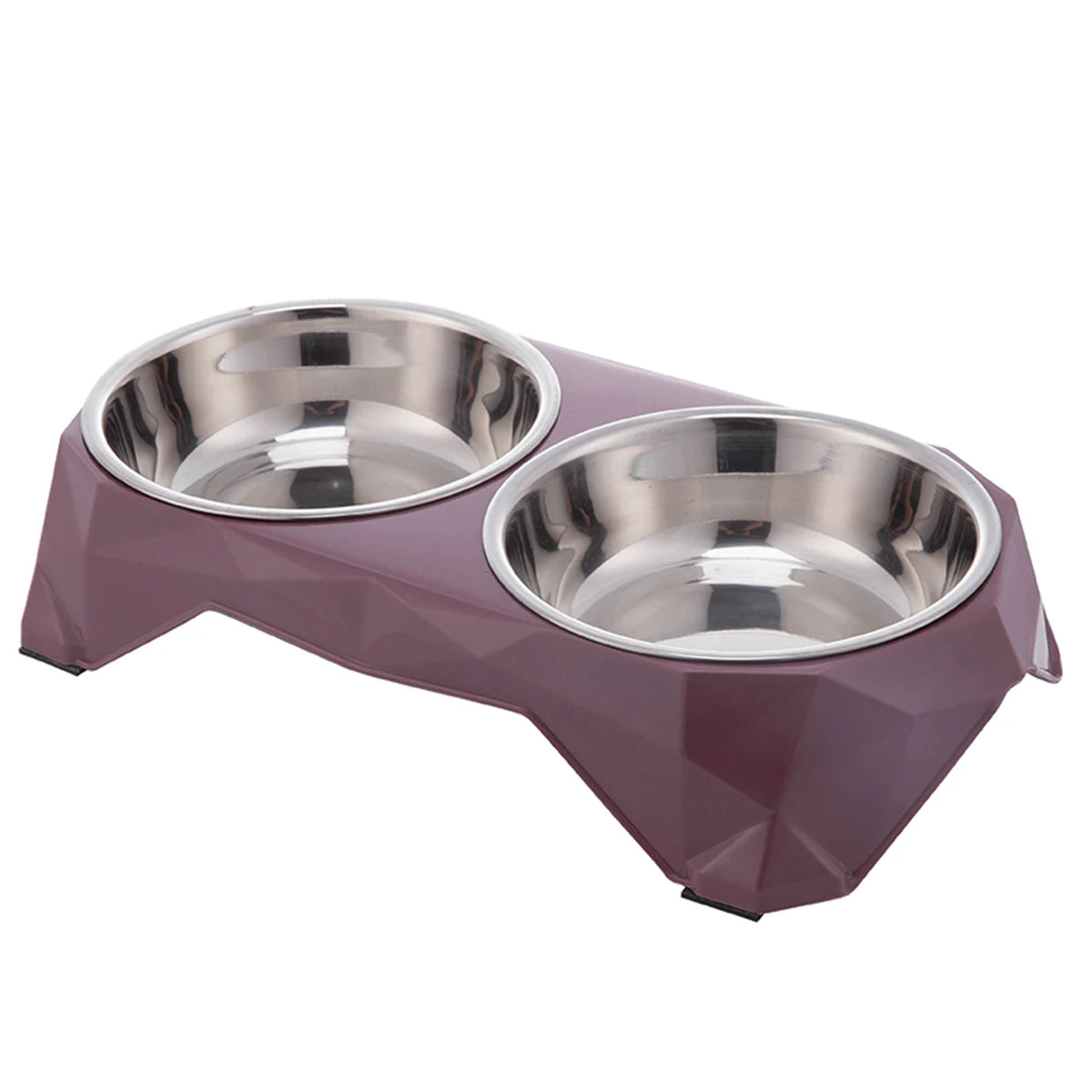 1pc Stainless steel Large capacity pet bowl