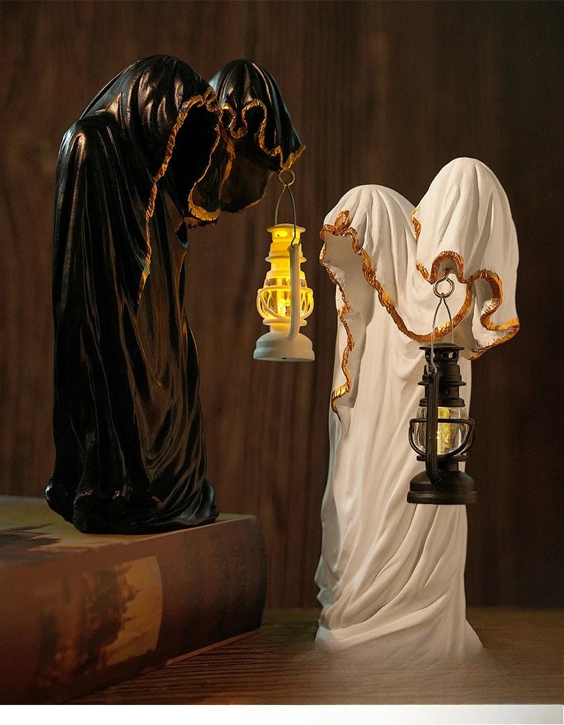 Halloween Decoration Ghost Wizard Lantern