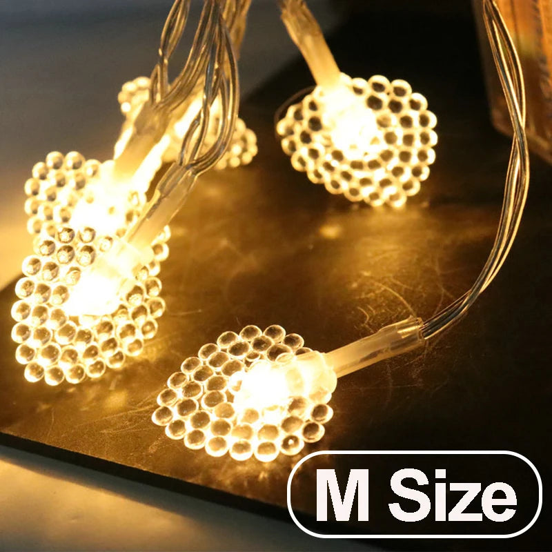 1-10M Led String moon star Hanging String Lamp