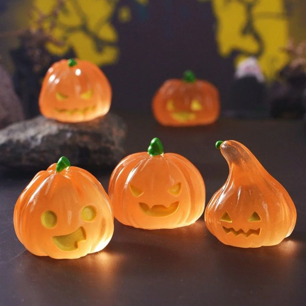 Halloween ghost luminous pumpkin lantern