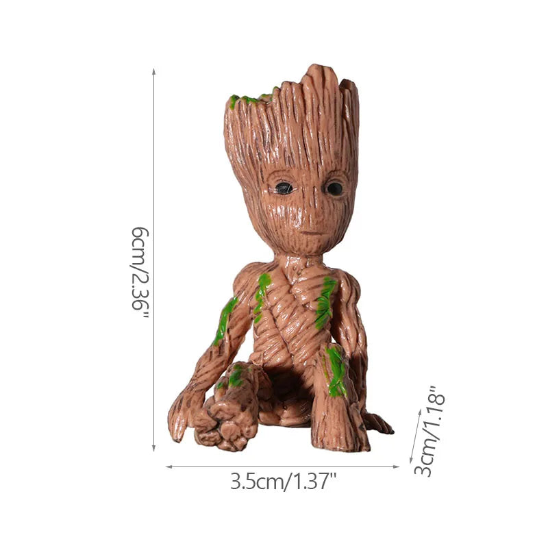 Home Decoration Crafts Desktop Display Tree Man Ornament 5CM