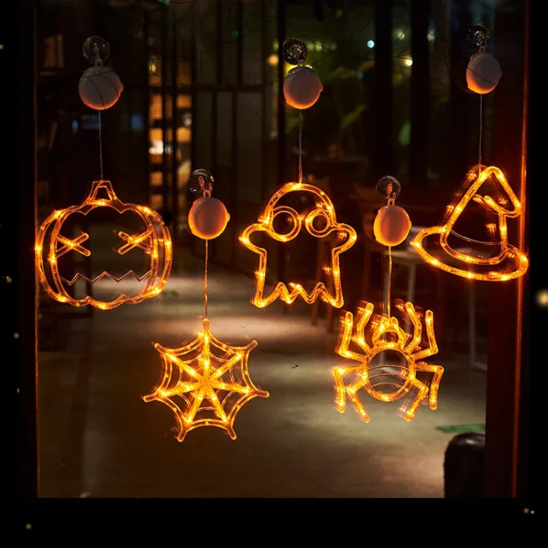 Halloween Decoration Orange Pumpkin Ghost