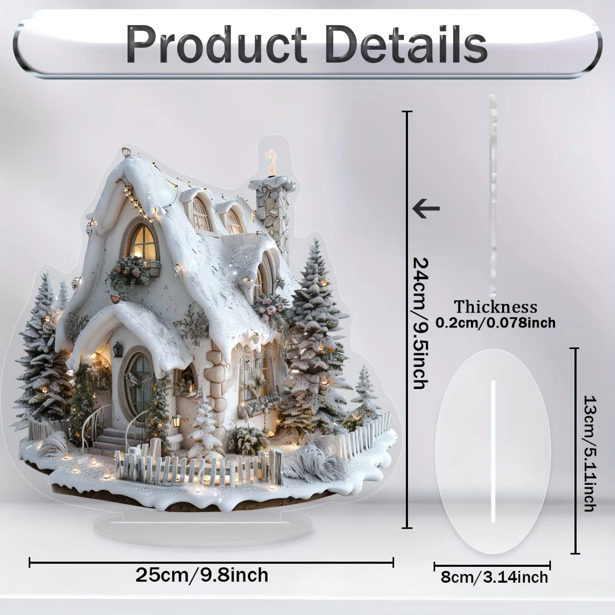 Christmas style, multi-functional desktop decoration