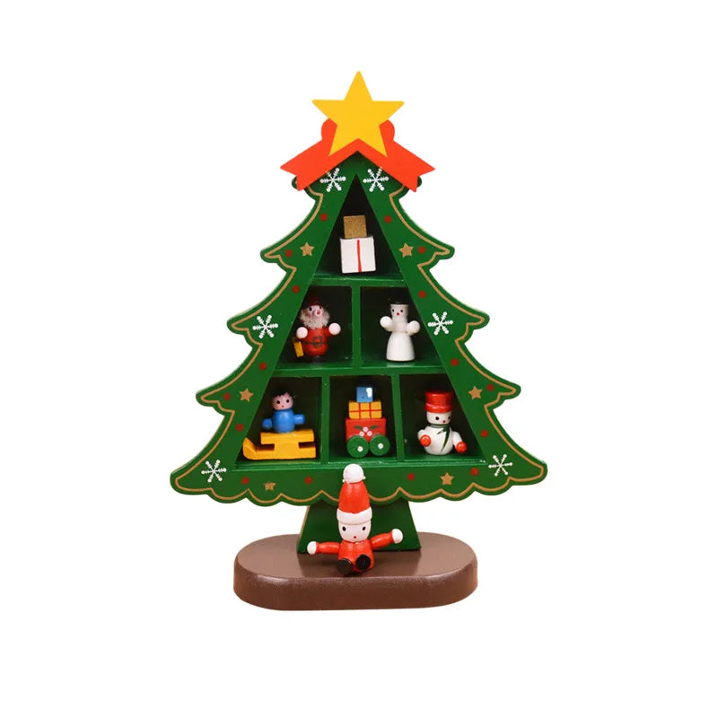 Christmas Decorations Wooden Tree