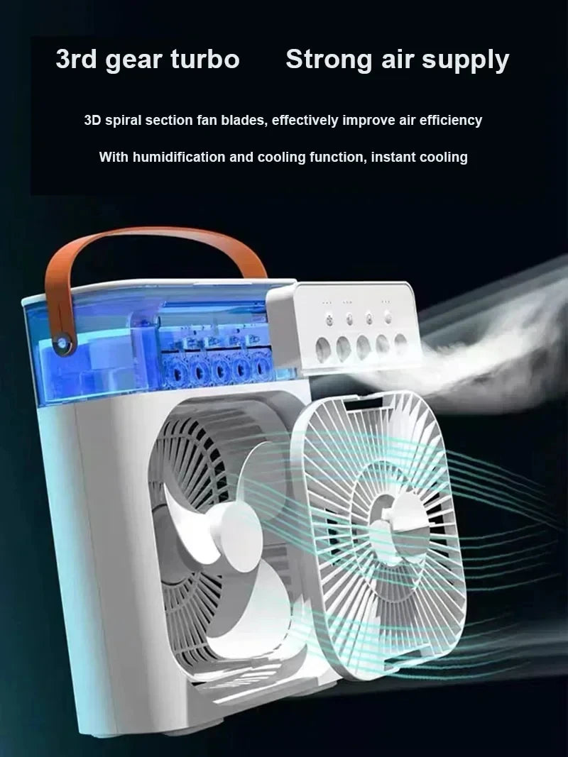 3 In 1 Fan AIr Conditioner Household Mini Air Cooler