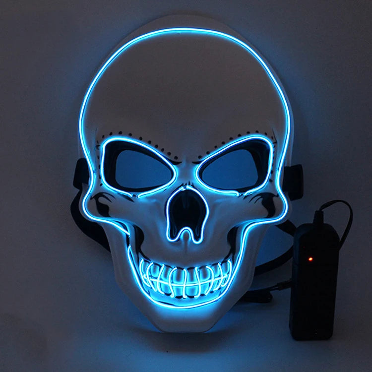 Halloween Horror Skull LED Halloween Mask