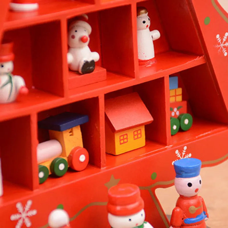 Christmas Decorations Wooden Tree