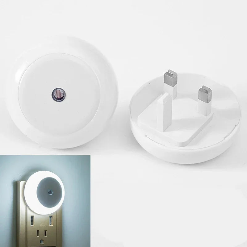 Sensor LED Night Plug-in Bedsides Lamp