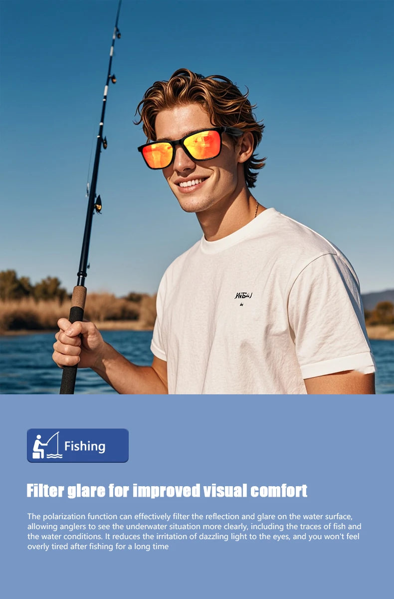 Hot GS05 Smart Glasses 2 in 1 UV Protection Polarized  Music Sunglasses