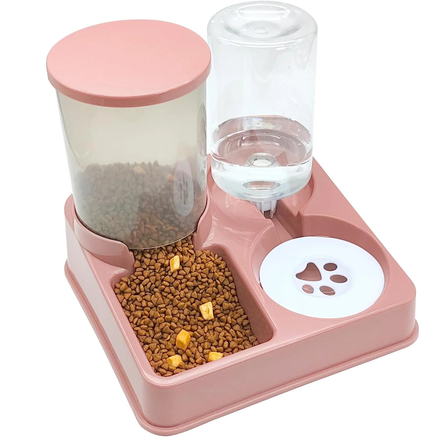 Automatic Pet Food And Water Feeder