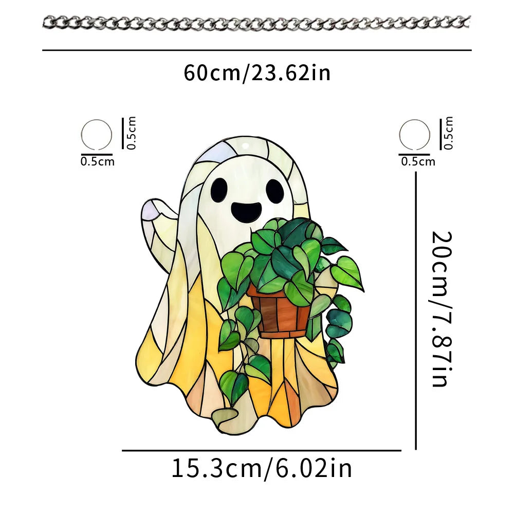 Halloween Ghost 2D Ghost Hanging Decorations