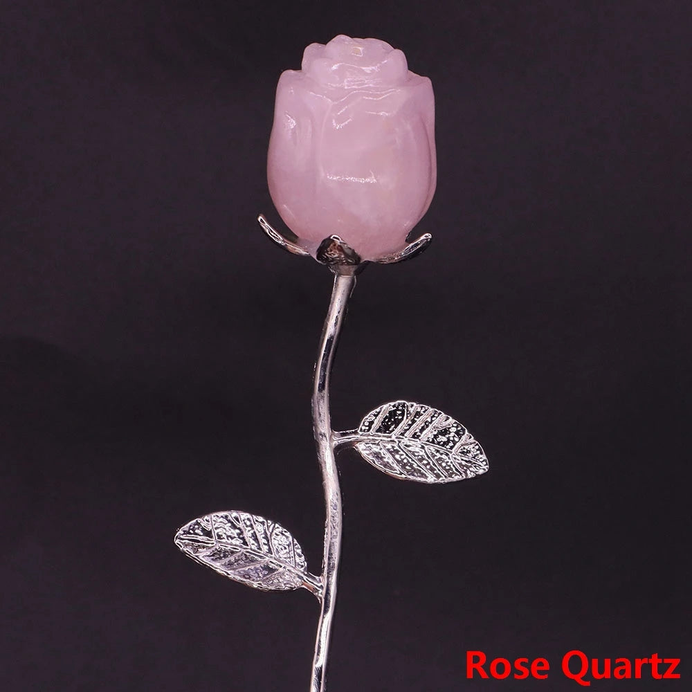 Crystal Rose Flower - Valentine's Day Love Gifts