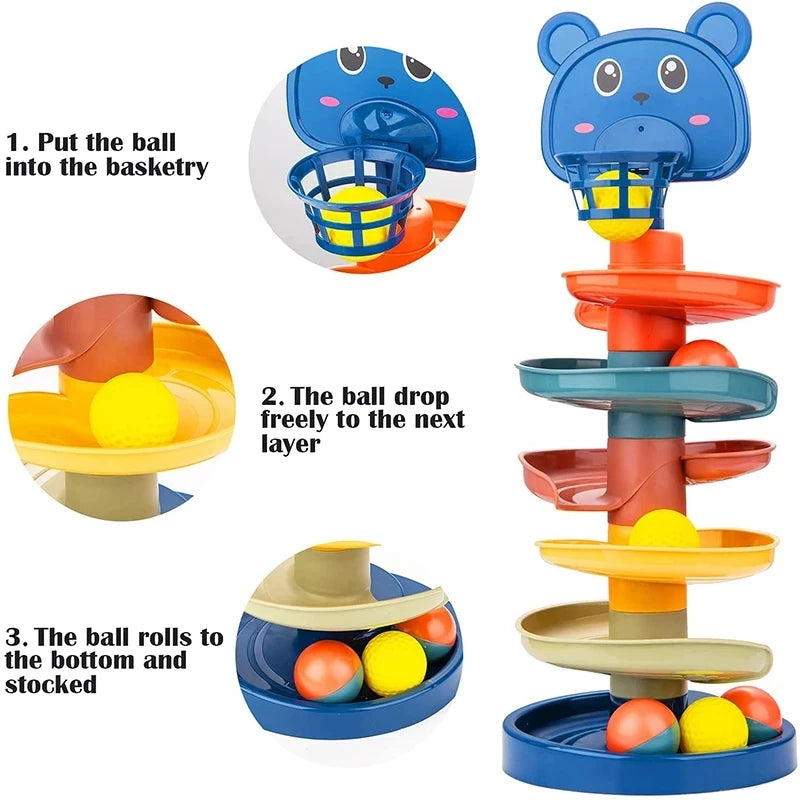 Baby Toy Rolling Ball Educational Games