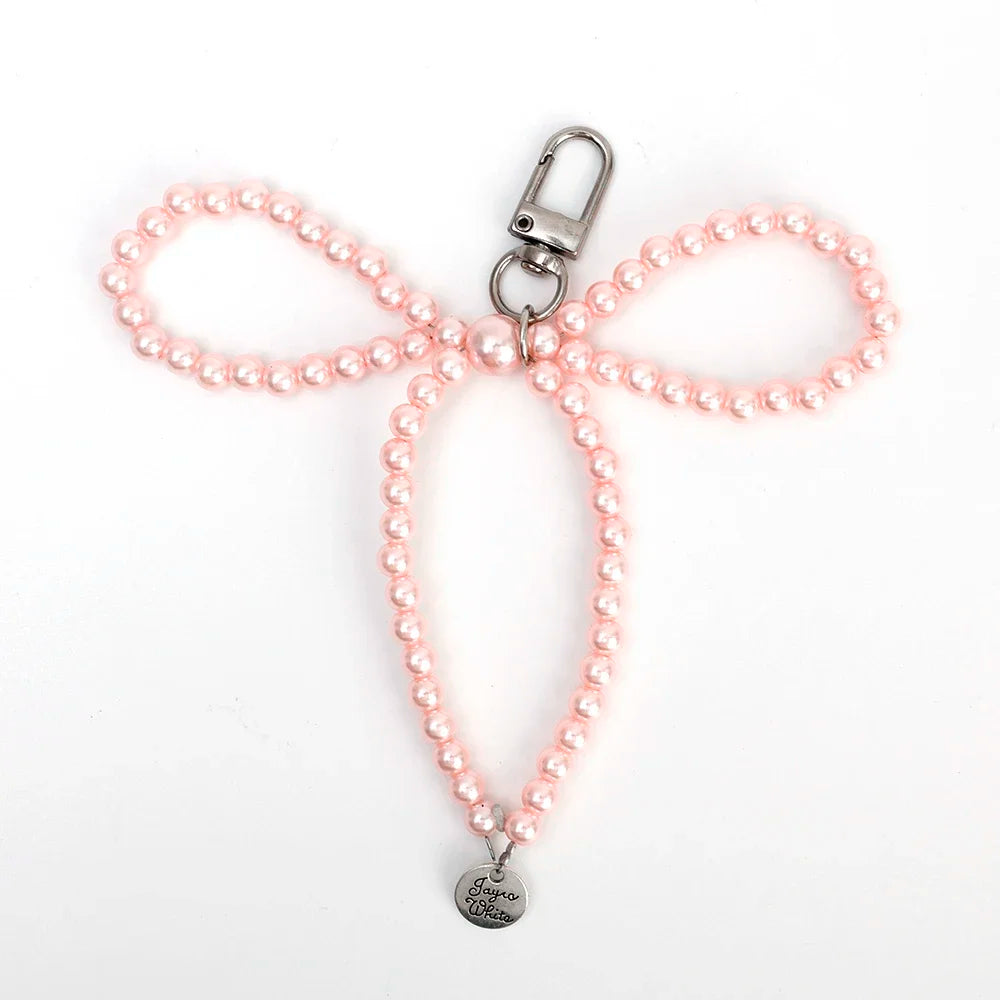 Pearl Bow Heart Shaped Ring