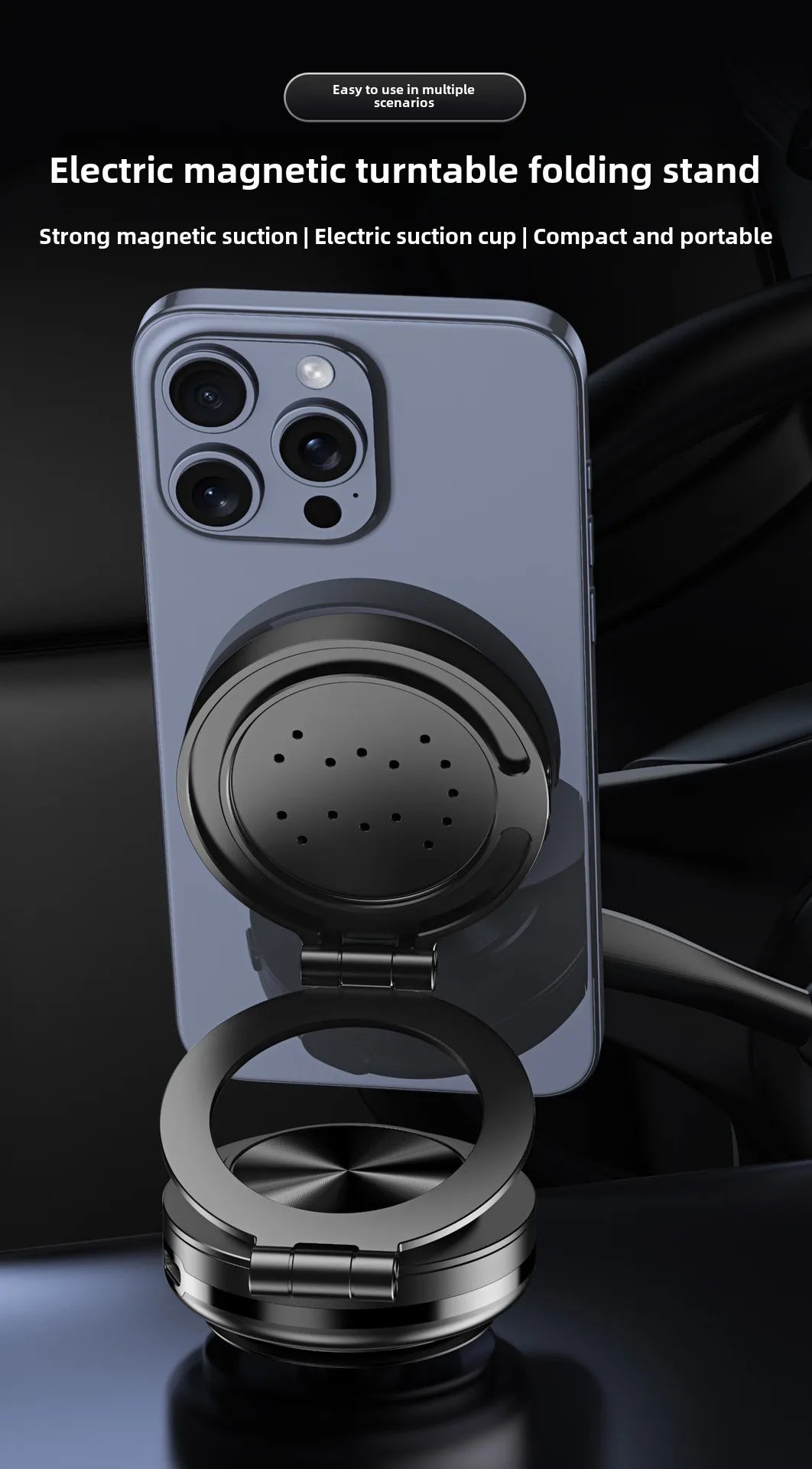 15W Wireless Charger  Double Sides Phone Holder