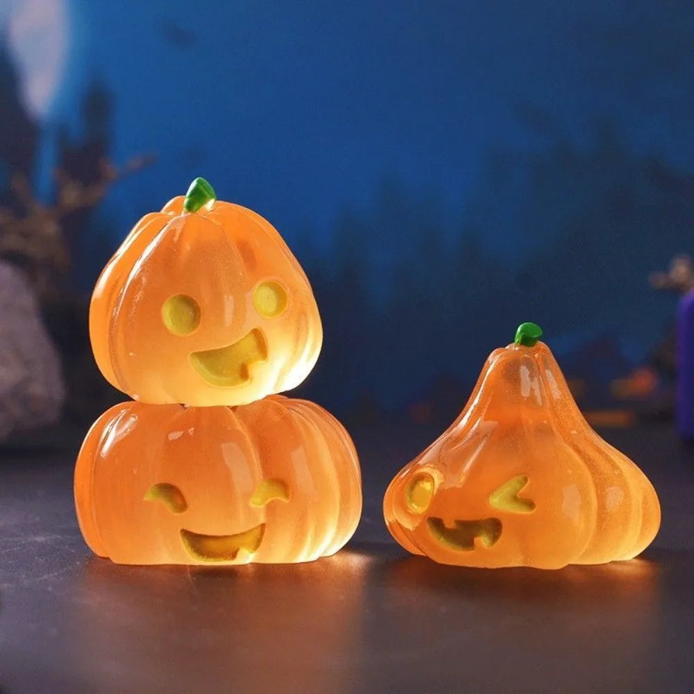 Halloween ghost luminous pumpkin lantern