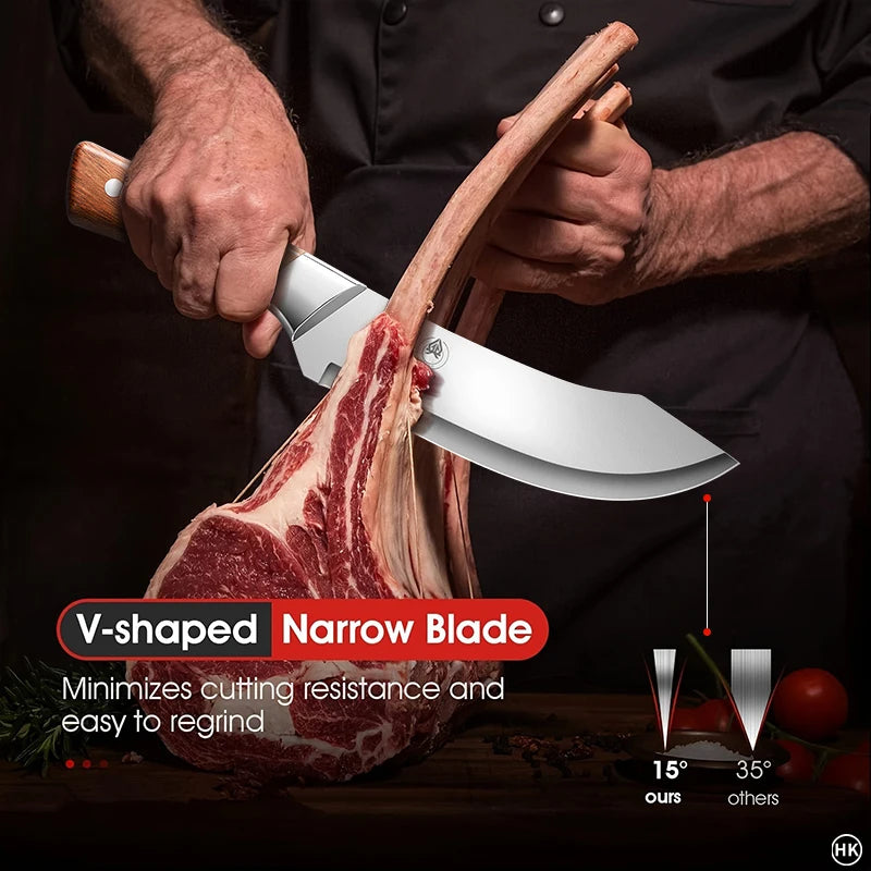 Professional Stainless steel ultra sharp butcher's knife