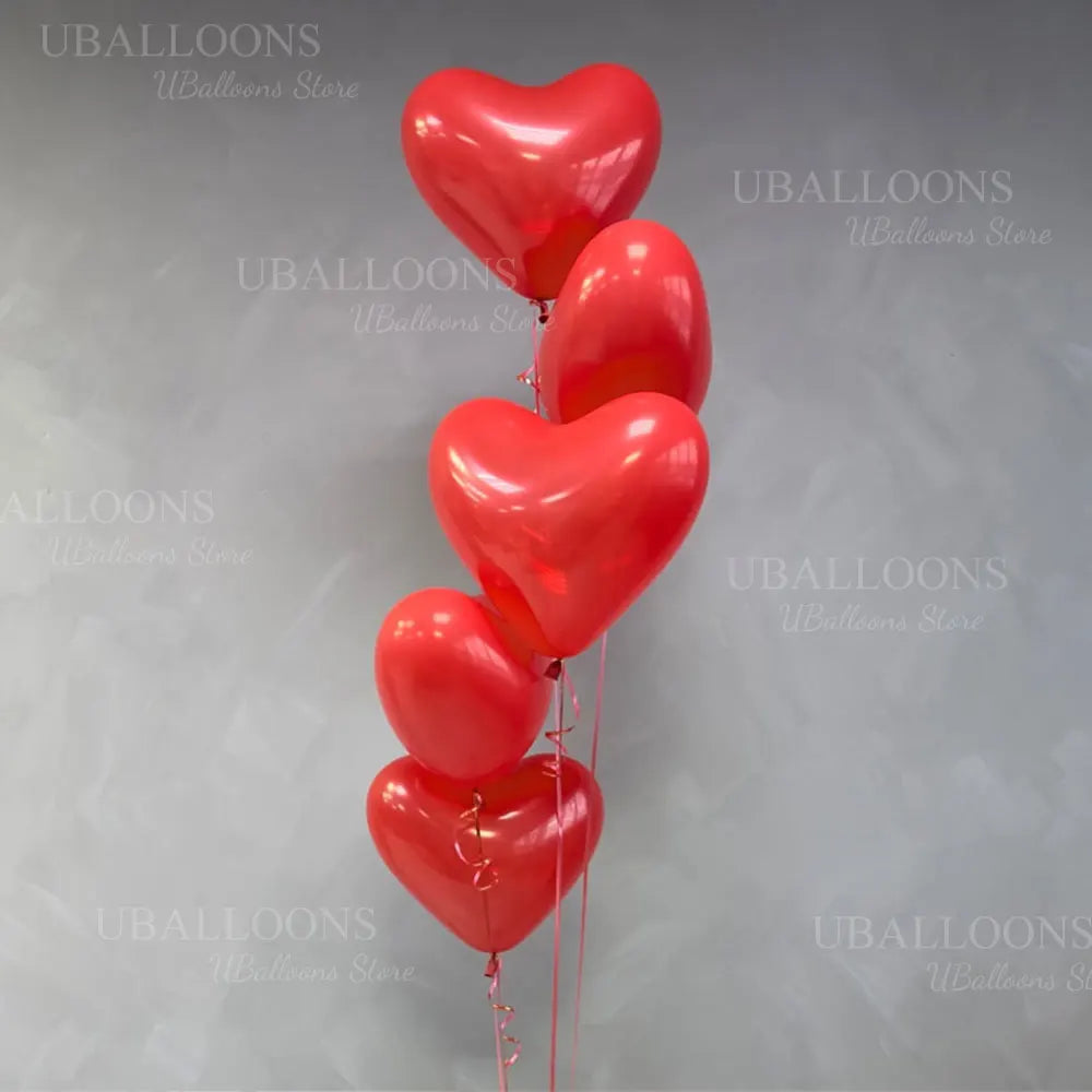 20pcs Heart Shaped Balloons