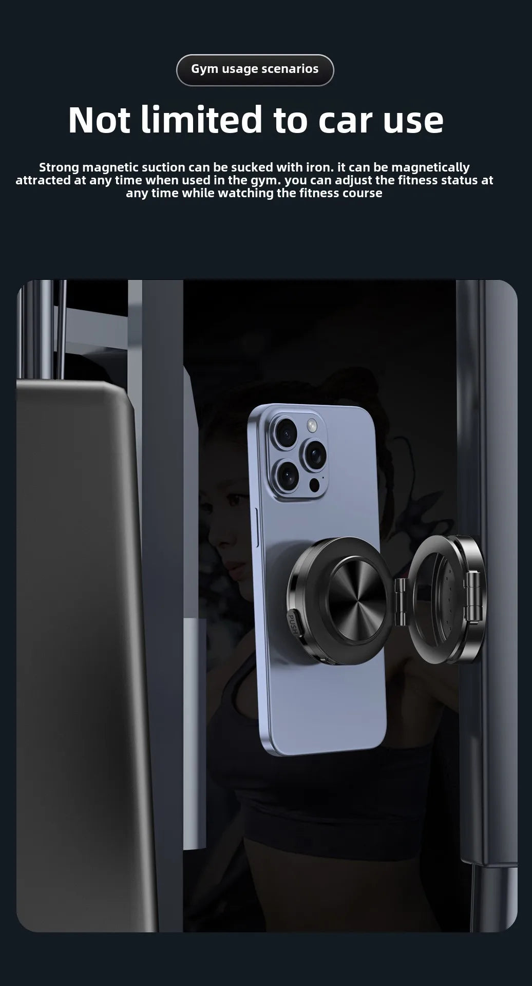 15W Wireless Charger  Double Sides Phone Holder