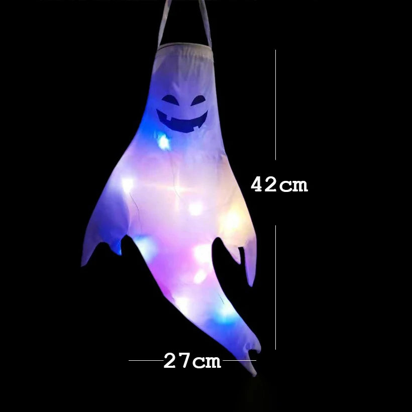 Halloween Ghost Hanging with LED Light