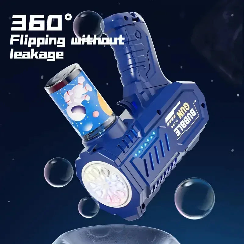 Automatic Electric Bubble Gun for Kids
