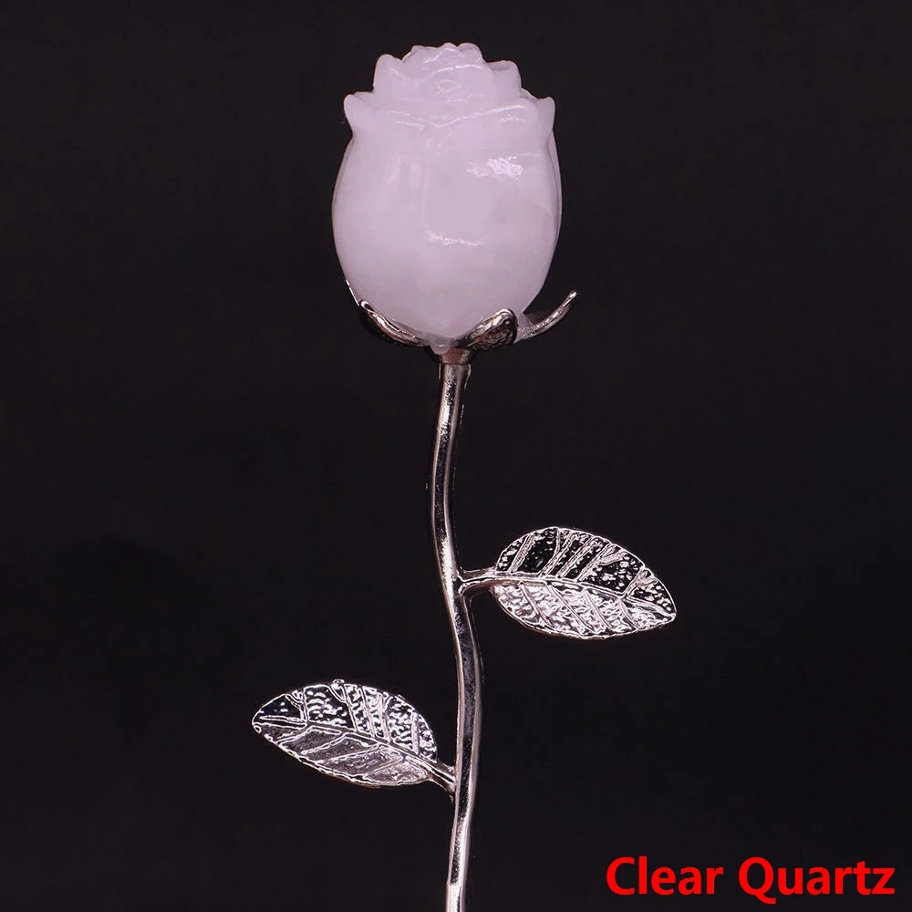 Crystal Rose Flower - Valentine's Day Love Gifts