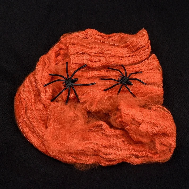 Halloween Party Scene Props Spider Web