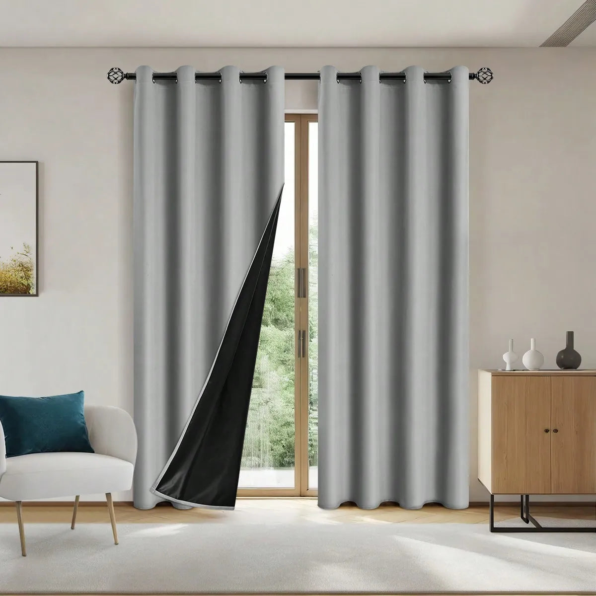 Solid Blackout Curtains