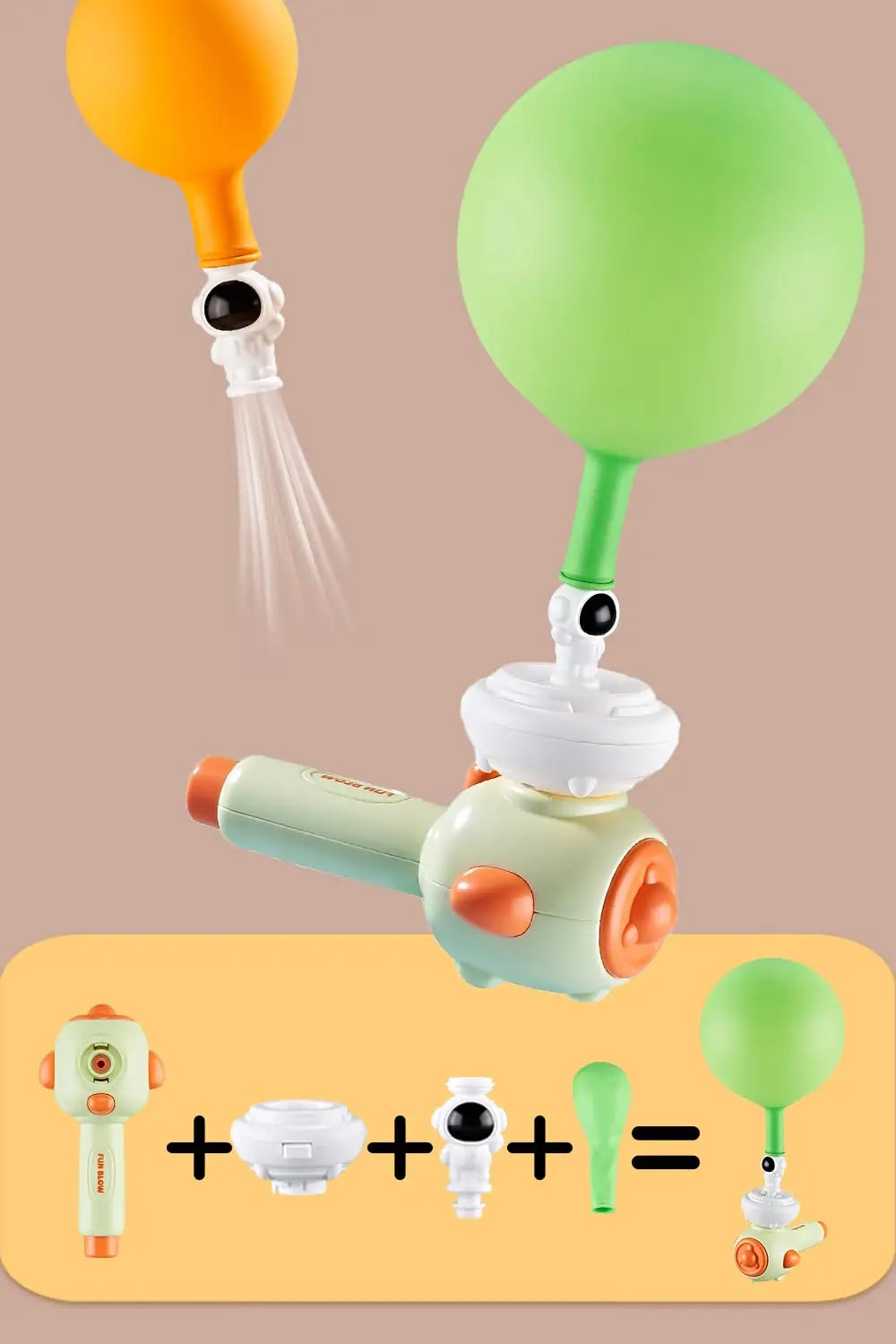 Kids Blow Pipe Balls Toy