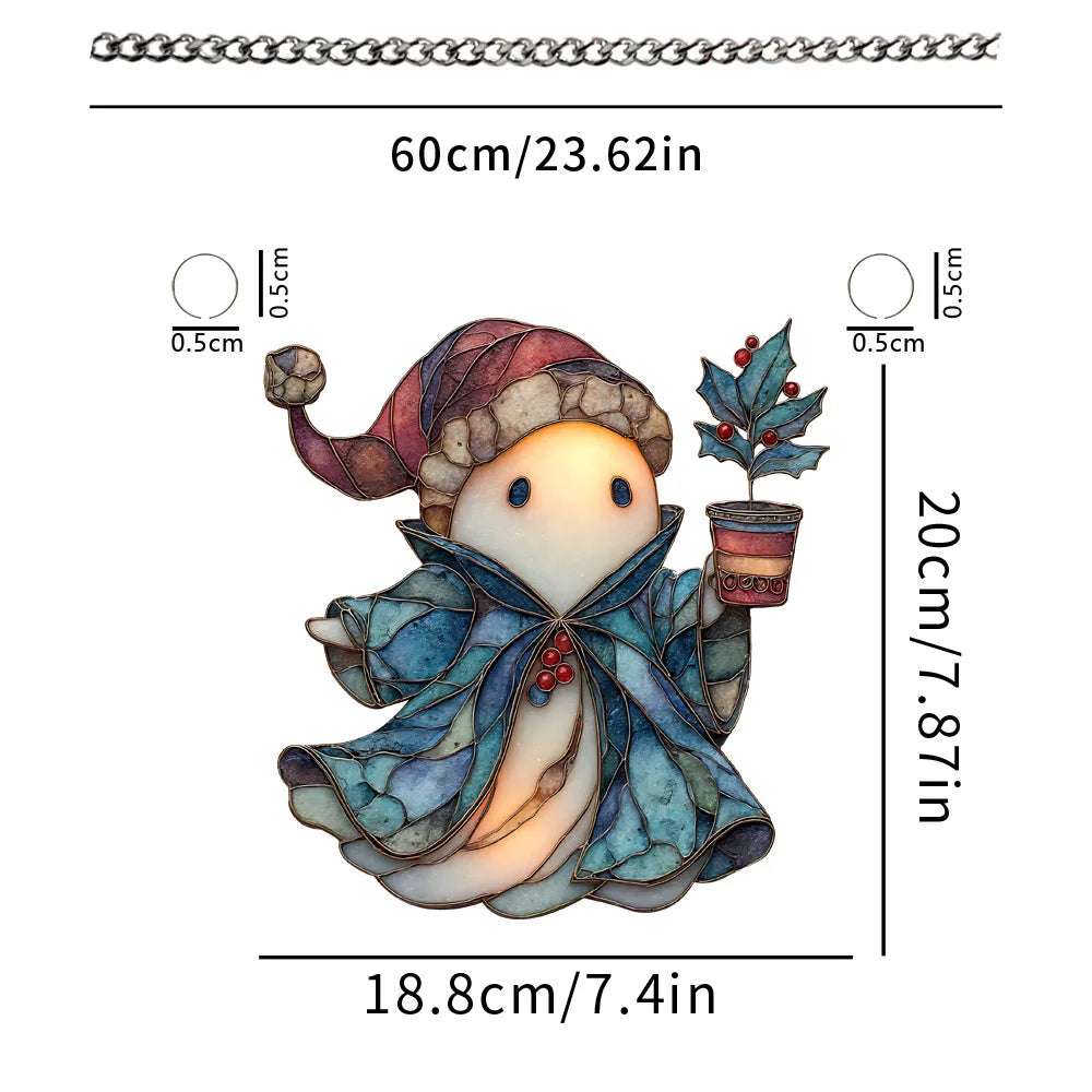 Halloween Ghost 2D Ghost Hanging Decorations