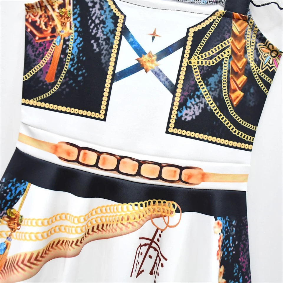 Halloween Cosplay Popular Movies Demon Hunter Dress