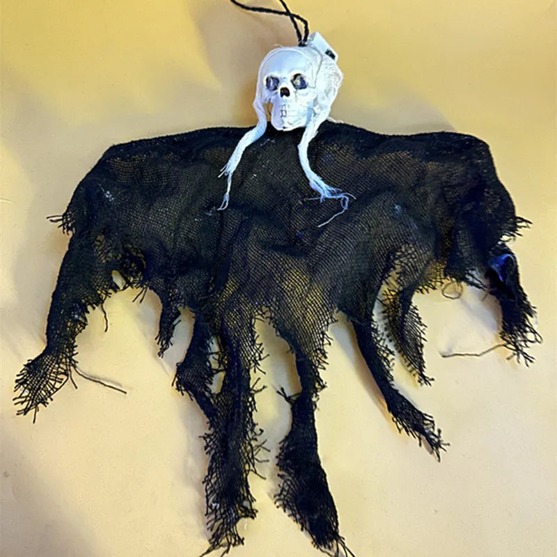 Halloween LED Flashing Light Hanging Ghost Decoration
