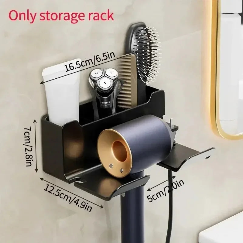 Hair Dryer Wall Stand Organizer
