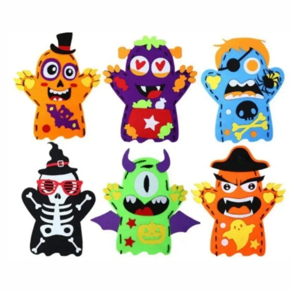 Halloween Hand Puppet DIY Craft Set