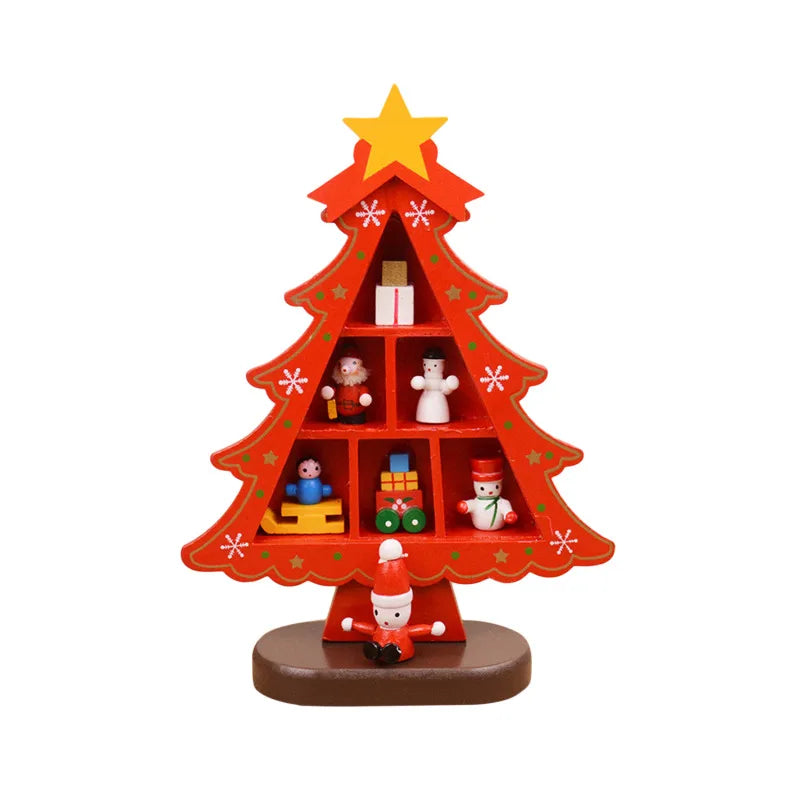 Christmas Decorations Wooden Tree