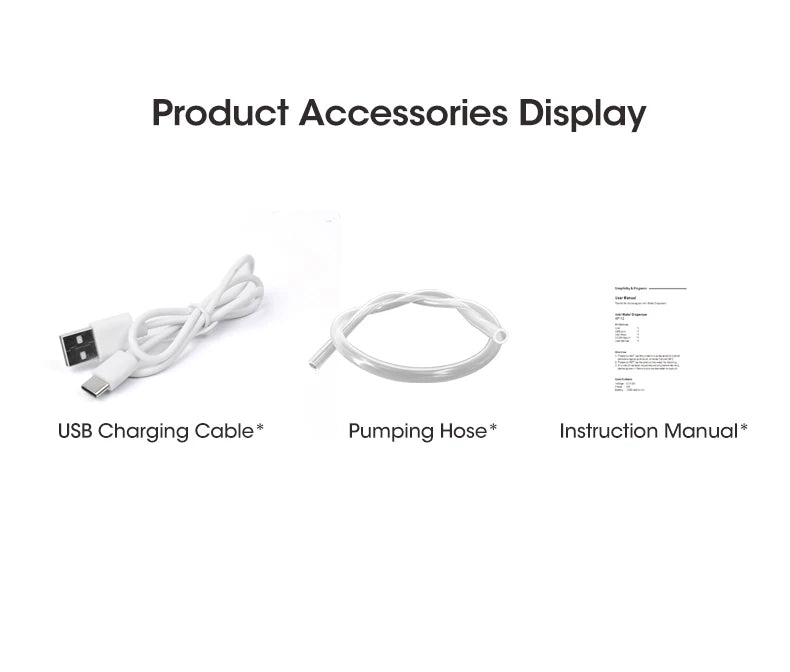 Electric Bottle Mini Portable Water Pump