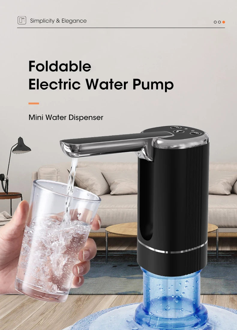 Electric Bottle Mini Portable Water Pump
