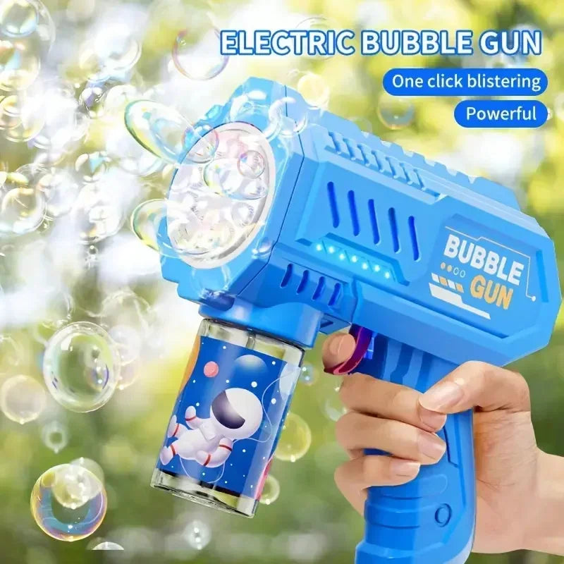 Automatic Electric Bubble Gun for Kids