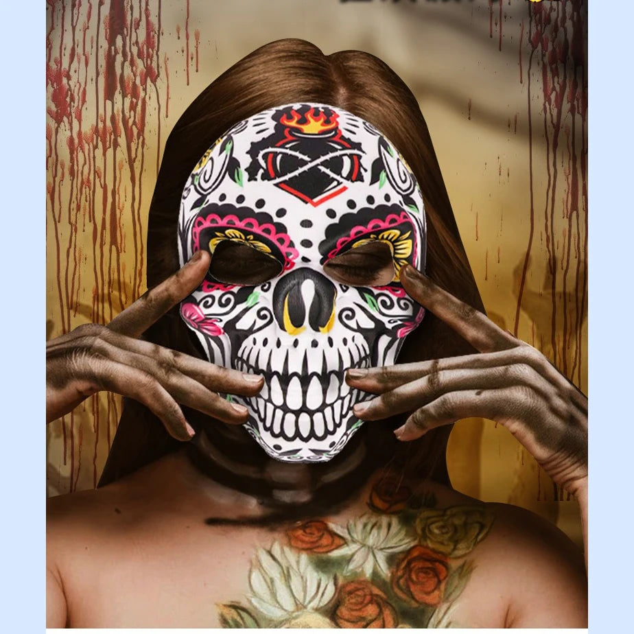 Halloween Mask The Dead Ghost Festival