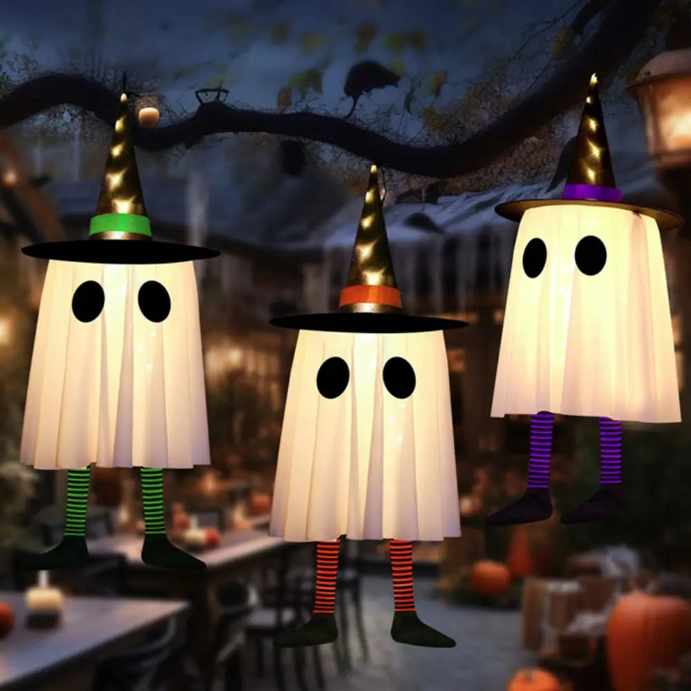 Luminous Halloween Hanging Ghost Floating LED